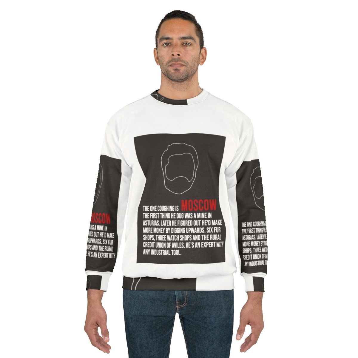 Money Heist Moscow House of Money Sweatshirt - men