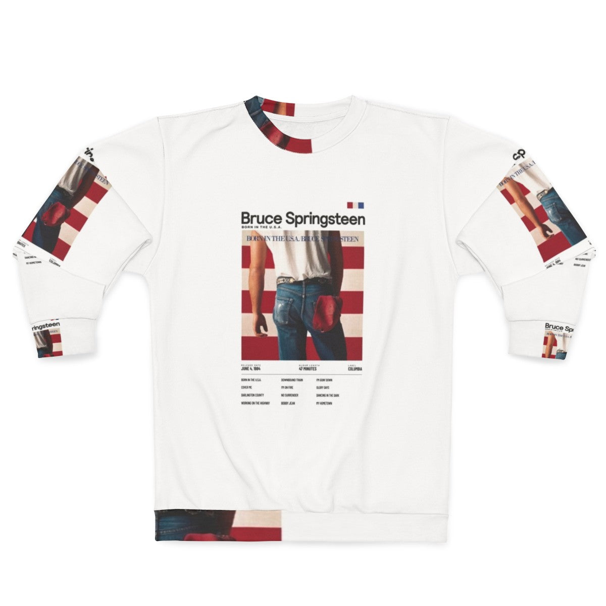 Bruce Springsteen Born in the USA Graphic Sweatshirt