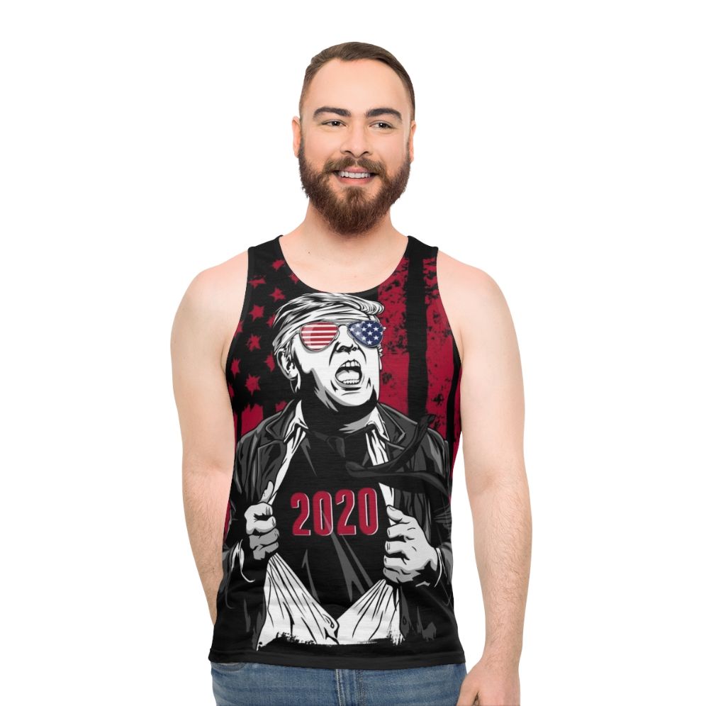 Superhero Trump 2020 Unisex Tank Top - men