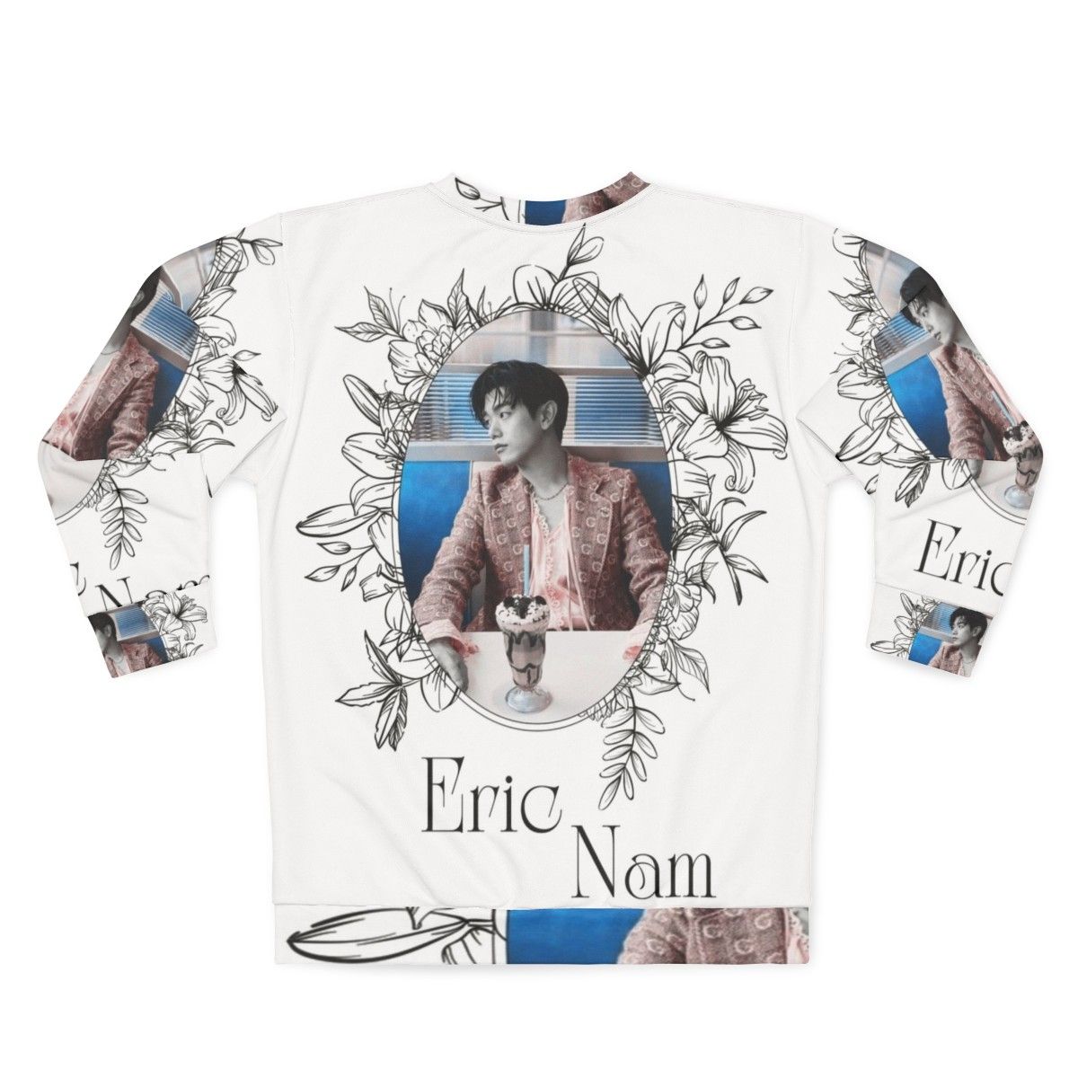 Eric Nam Kpop Sweatshirt - Back