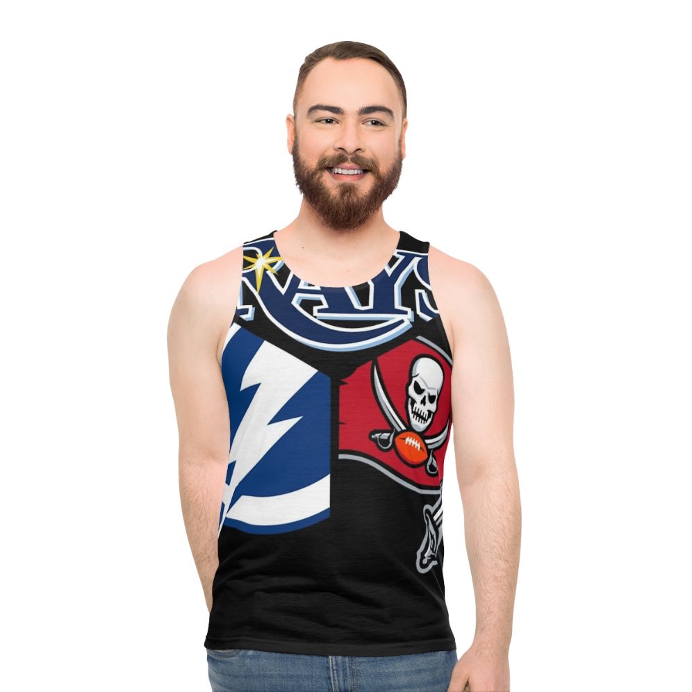 Triquad Essential Tampa Bay Sports Teams Unisex Tank Top - men