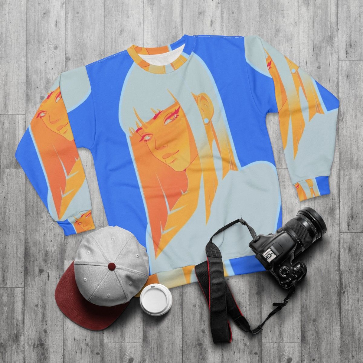 Lemon graphic sweatshirt - flat lay