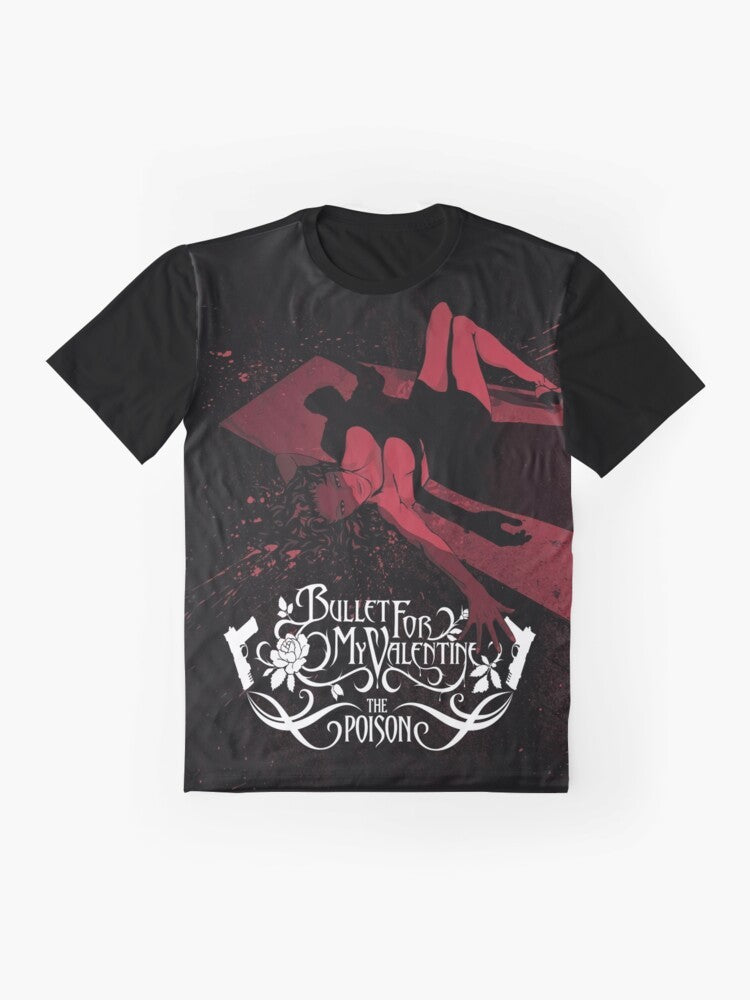 Bullet for My Valentine Metalcore Graphic T-Shirt - Flat lay