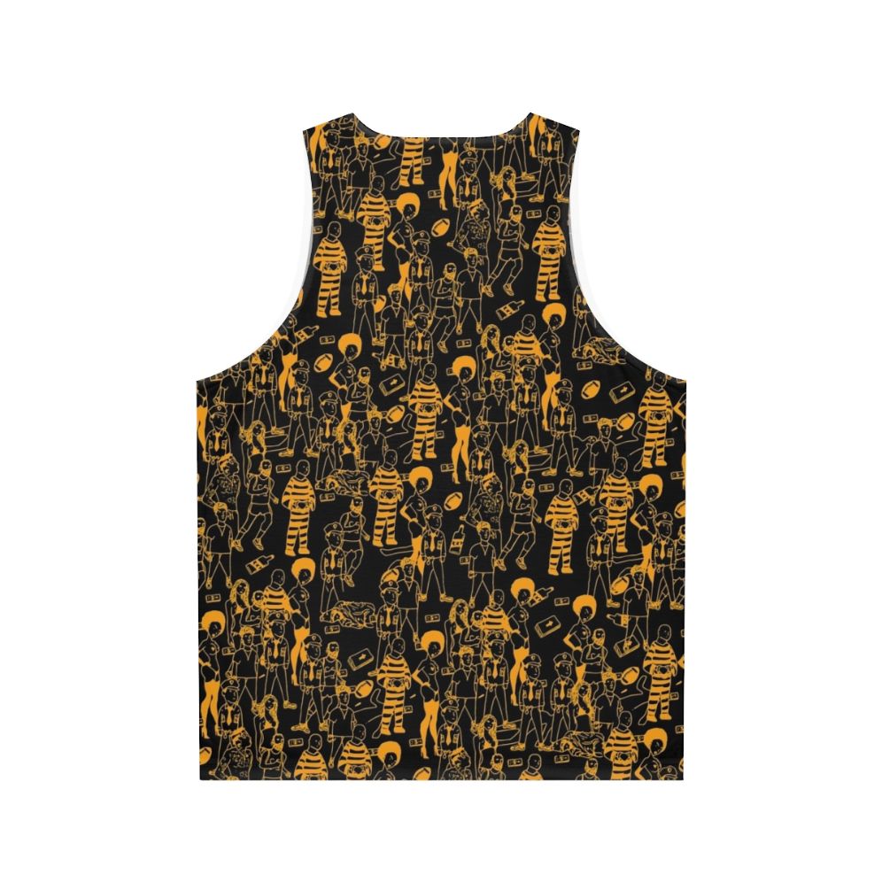 Never Story Unisex Tank Top featuring Dreamville artists - Back