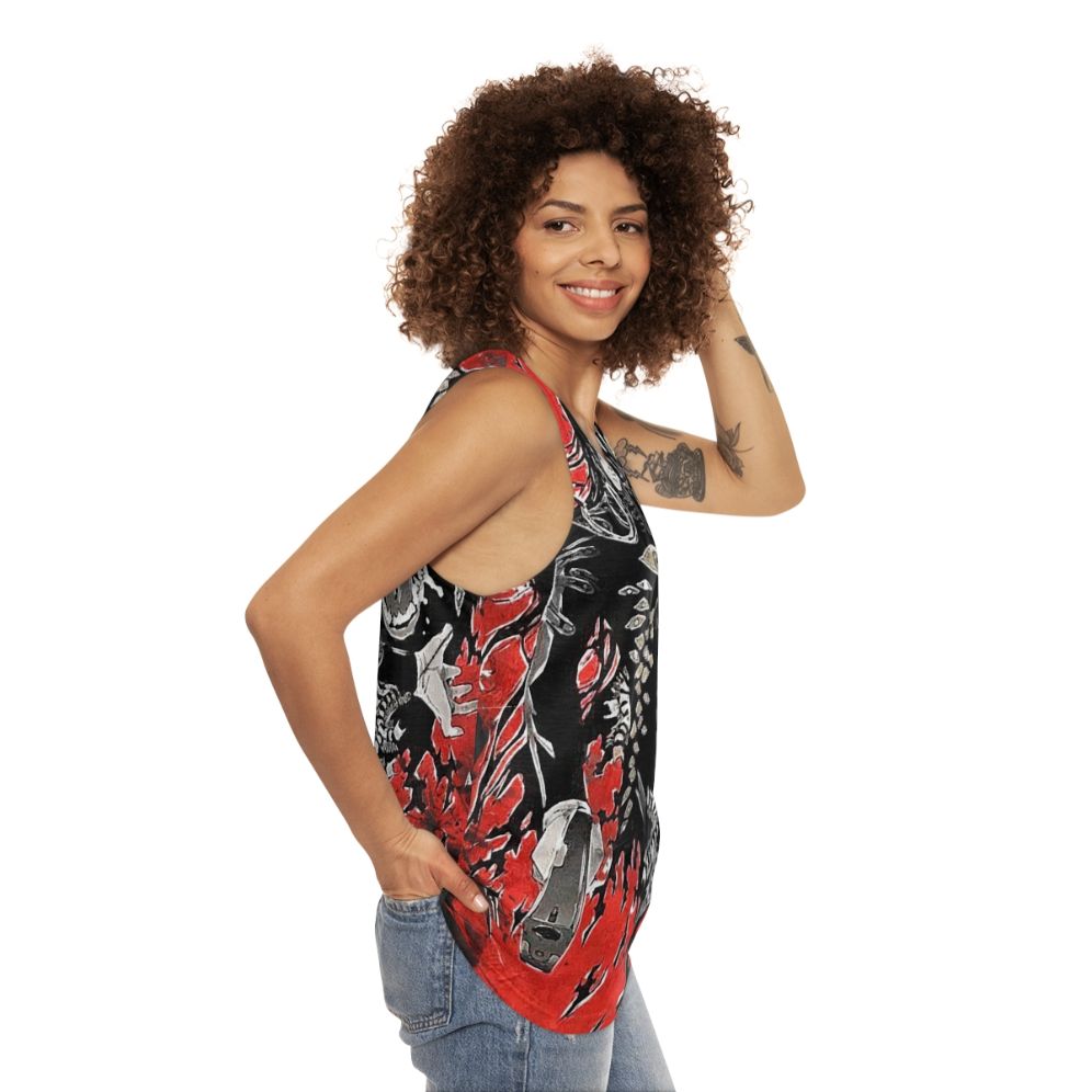 Hellsing Alucard Unisex Anime Tank Top - women side