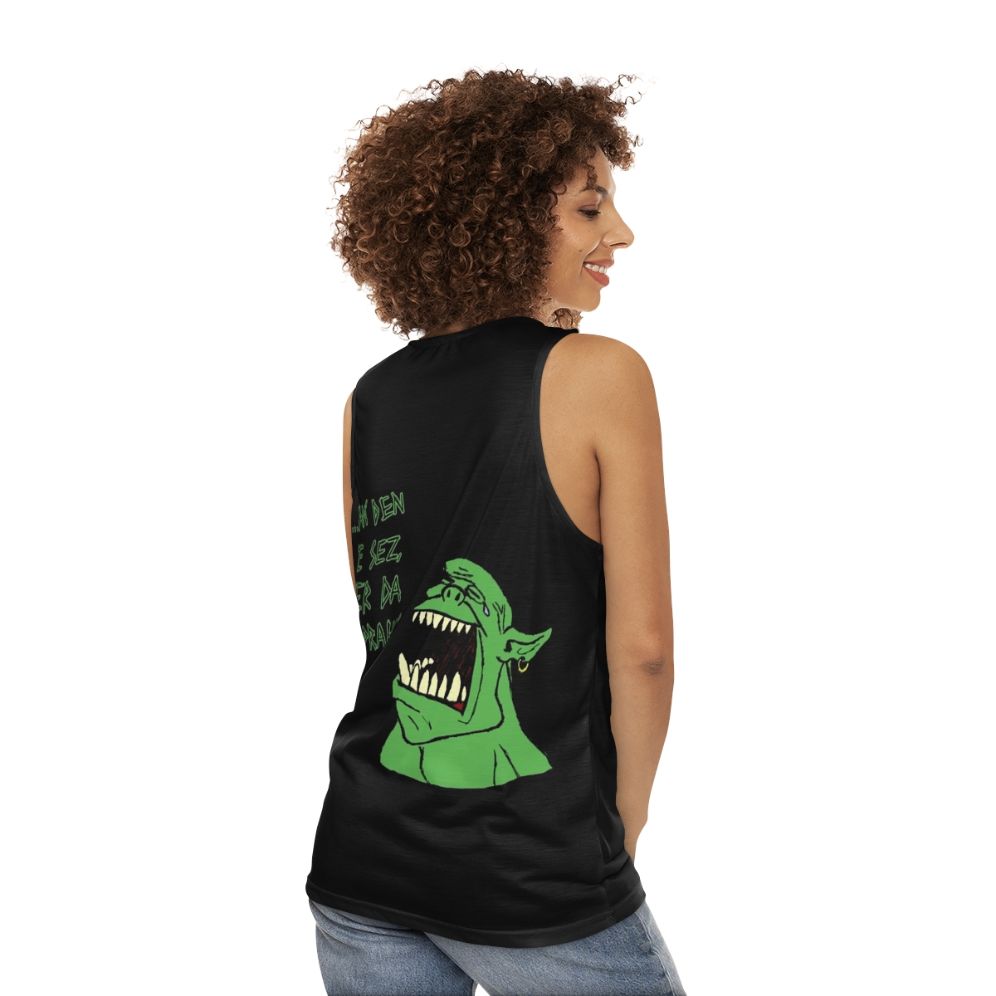 Warhammer 40K "For the Emperor" Unisex Tank Top - women back