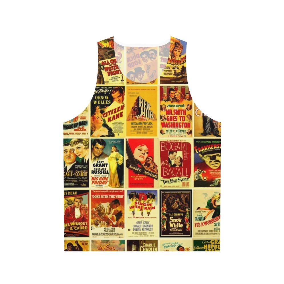 Vintage Classic Hollywood Movie Posters Unisex Tank Top