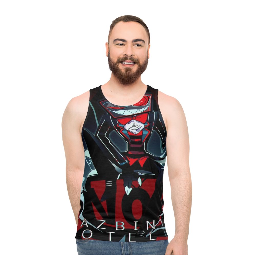 Hazbin Hotel Vox Unisex Graphic Tank Top - men