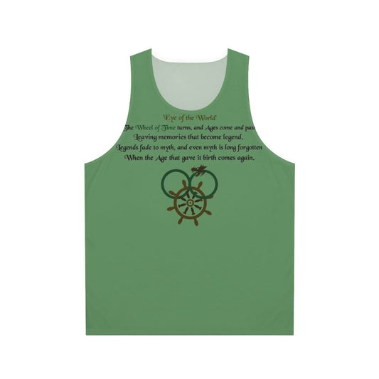 Unisex "Thus Spins The Wheel Of Time" Tank Top