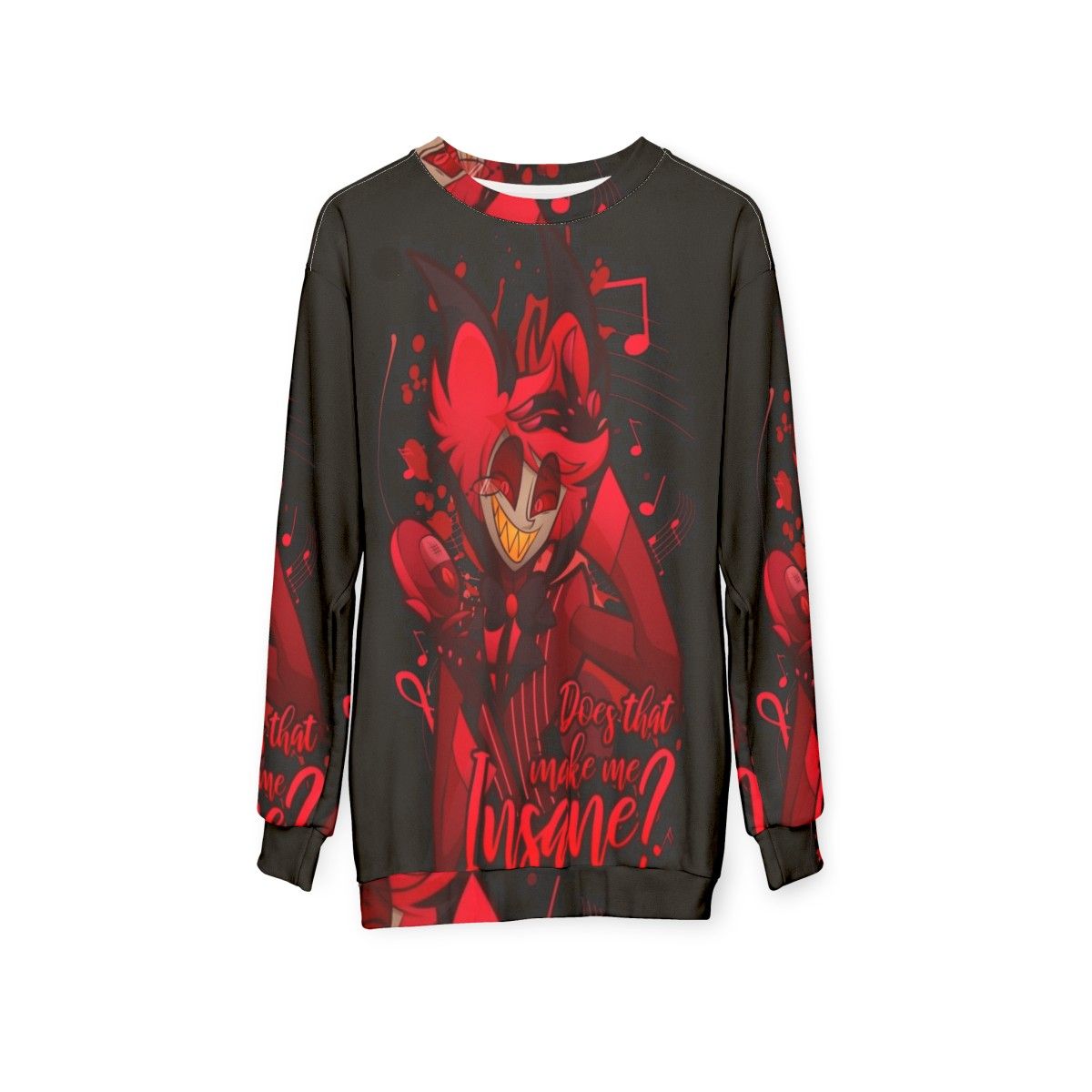 Alastor the Radio Demon Sweatshirt - hanging