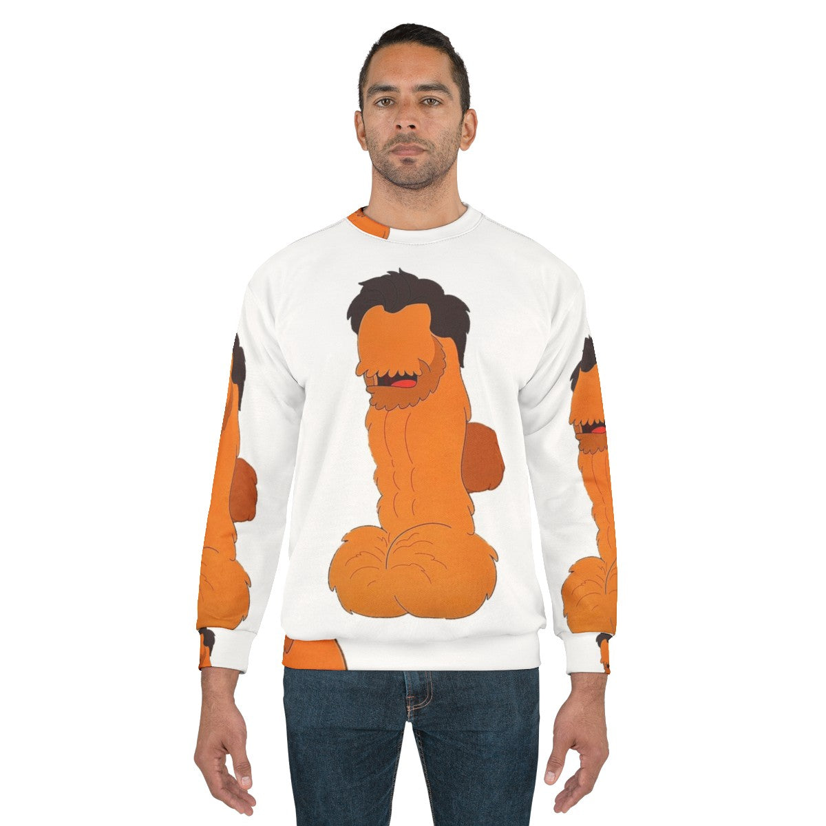 Big Mouth Hugh Jackman Parody Sweatshirt - men