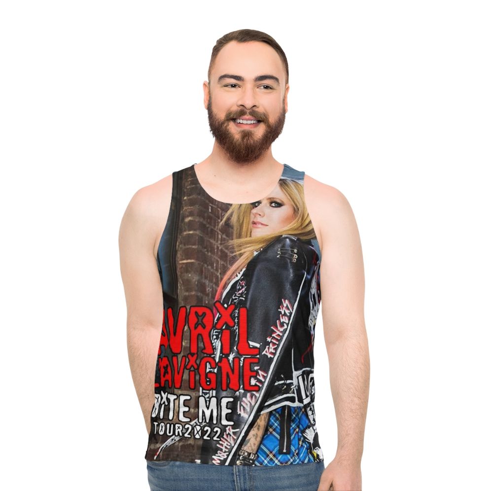 Avril Lavigne Unisex Concert Merch Tank Top - men