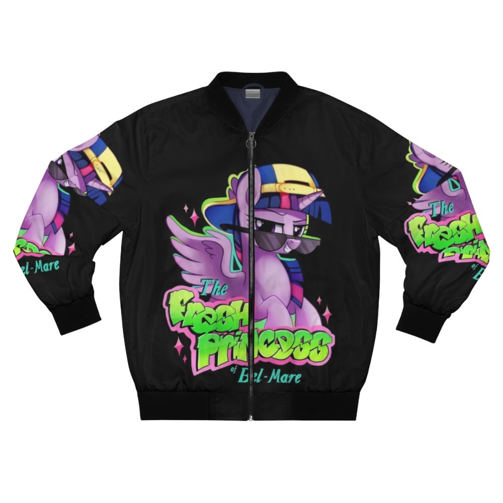 Twilight Sparkle Alicorn Princess Bel-Mare Bomber Jacket