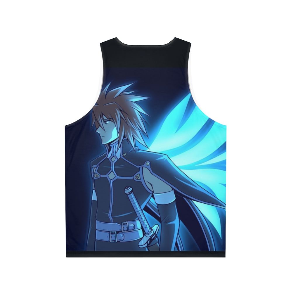 Tales of Symphonia Kratos Aurion Anime Unisex Tank Top - Back