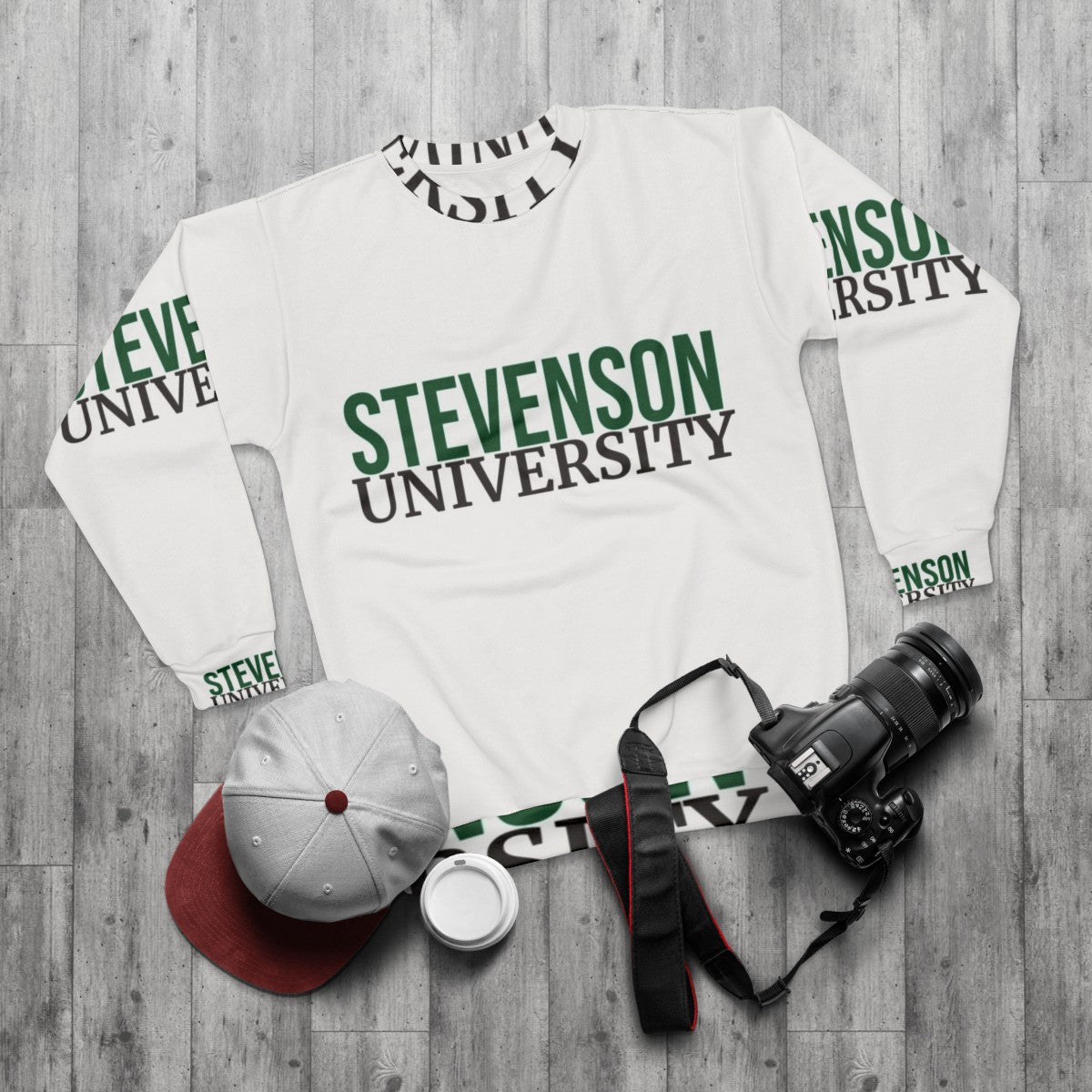 Stevenson University Sweatshirt - flat lay