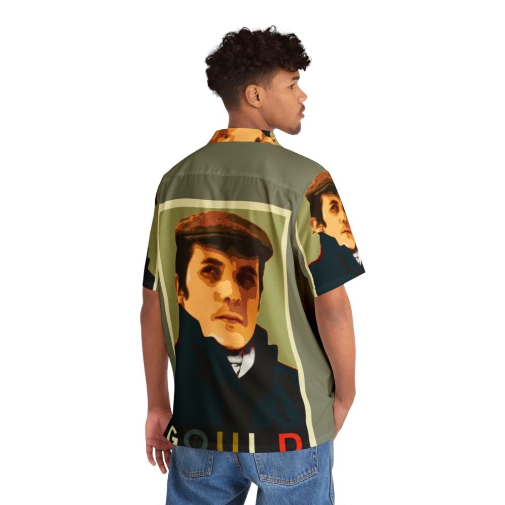 Glenn Gould inspired Hawaiian shirt with classical music theme - People Back