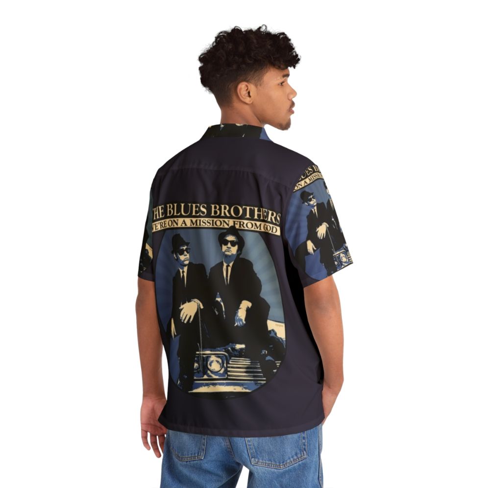 Blues Brothers Mission From God Hawaiian Shirt - People Back