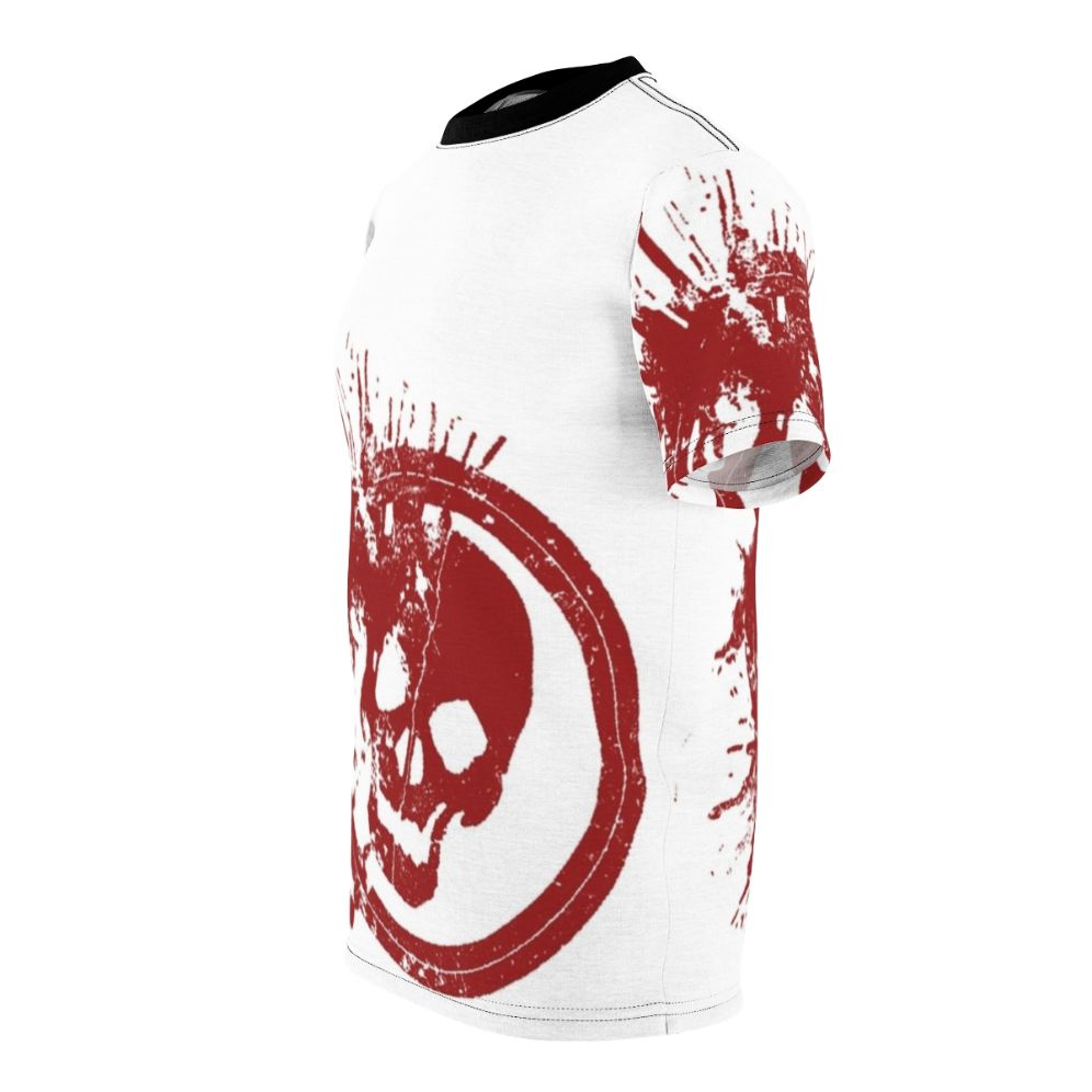 Leon Kuwata Skull Anime T-Shirt | Danganronpa Inspired Apparel - men left