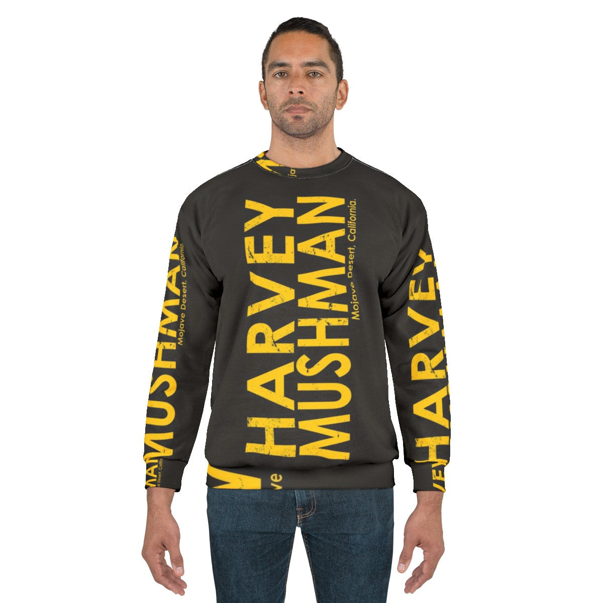 Harvey Mushman motorcycle racing sweatshirt - men