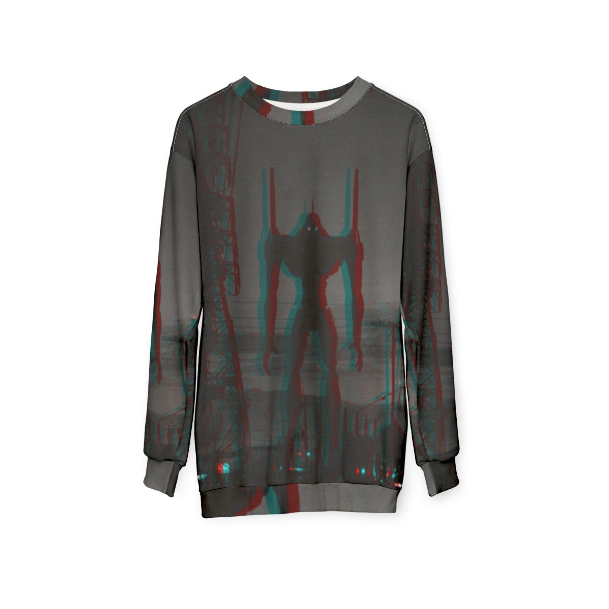 Neon Genesis Evangelion Unit One Guardian Sweatshirt - hanging