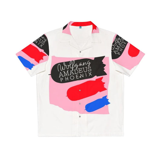 Wolfgang Amadeus Phoenix Hawaiian Shirt featuring the band's album cover design