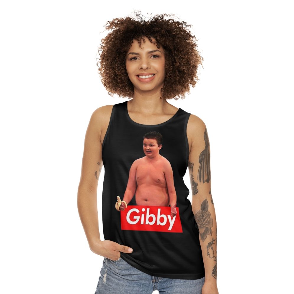 Gibby Unisex Tank Top 3 featuring Gibby from Icarly - women