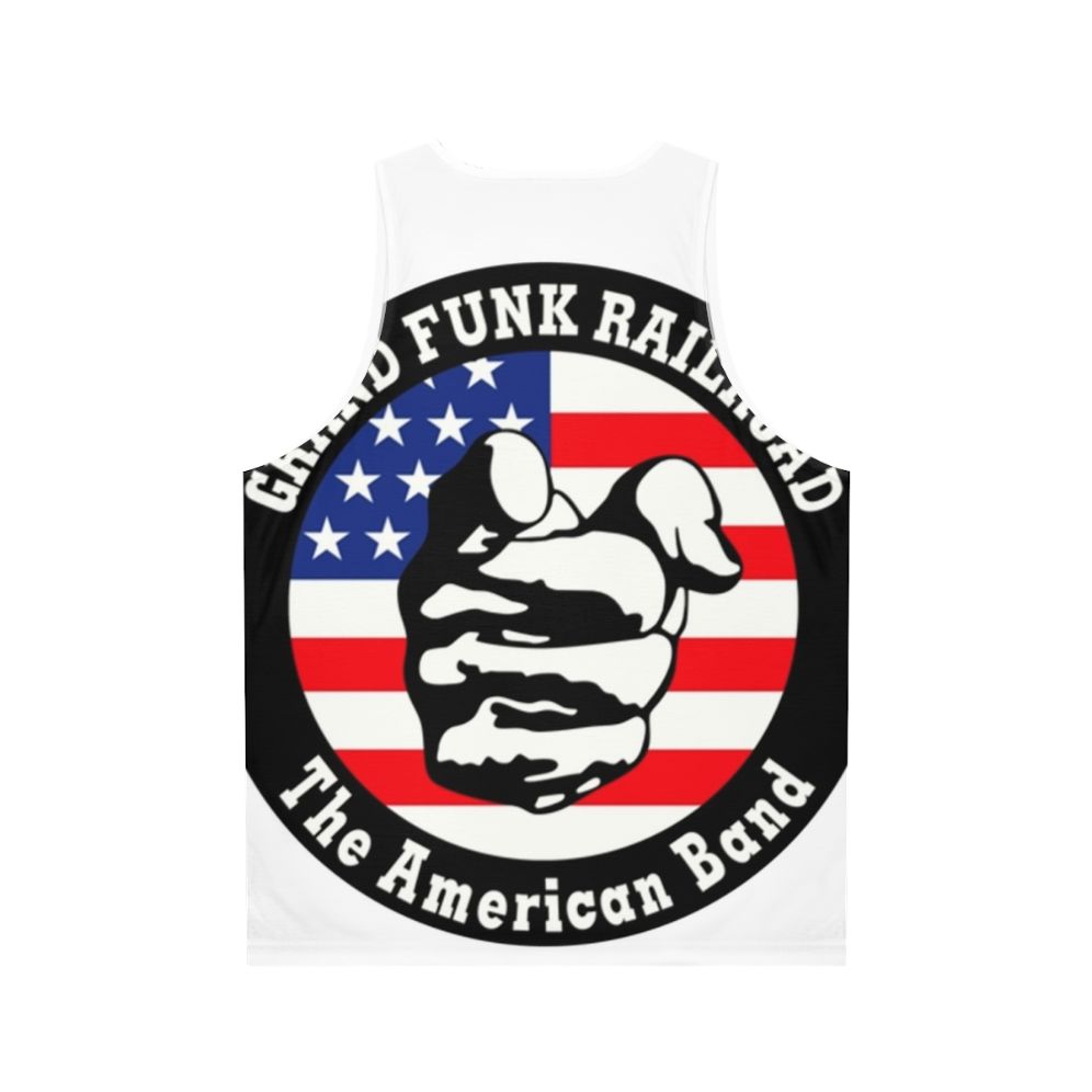 Grand Funk Railroad Unisex Tank Top - Back