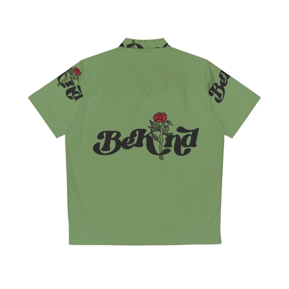 "Be Kind" Hawaiian Shirt Design - Back