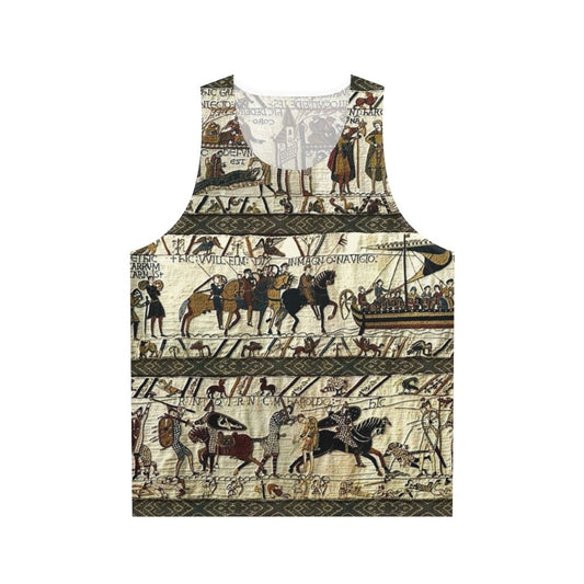 Bayeux Tapestry inspired unisex tank top