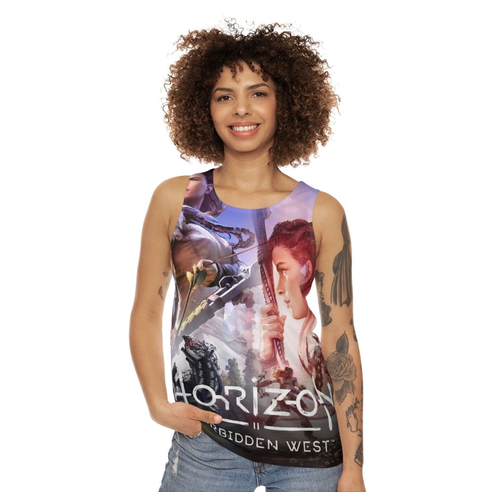 Horizon Forbidden West Unisex Gaming Tank Top - women