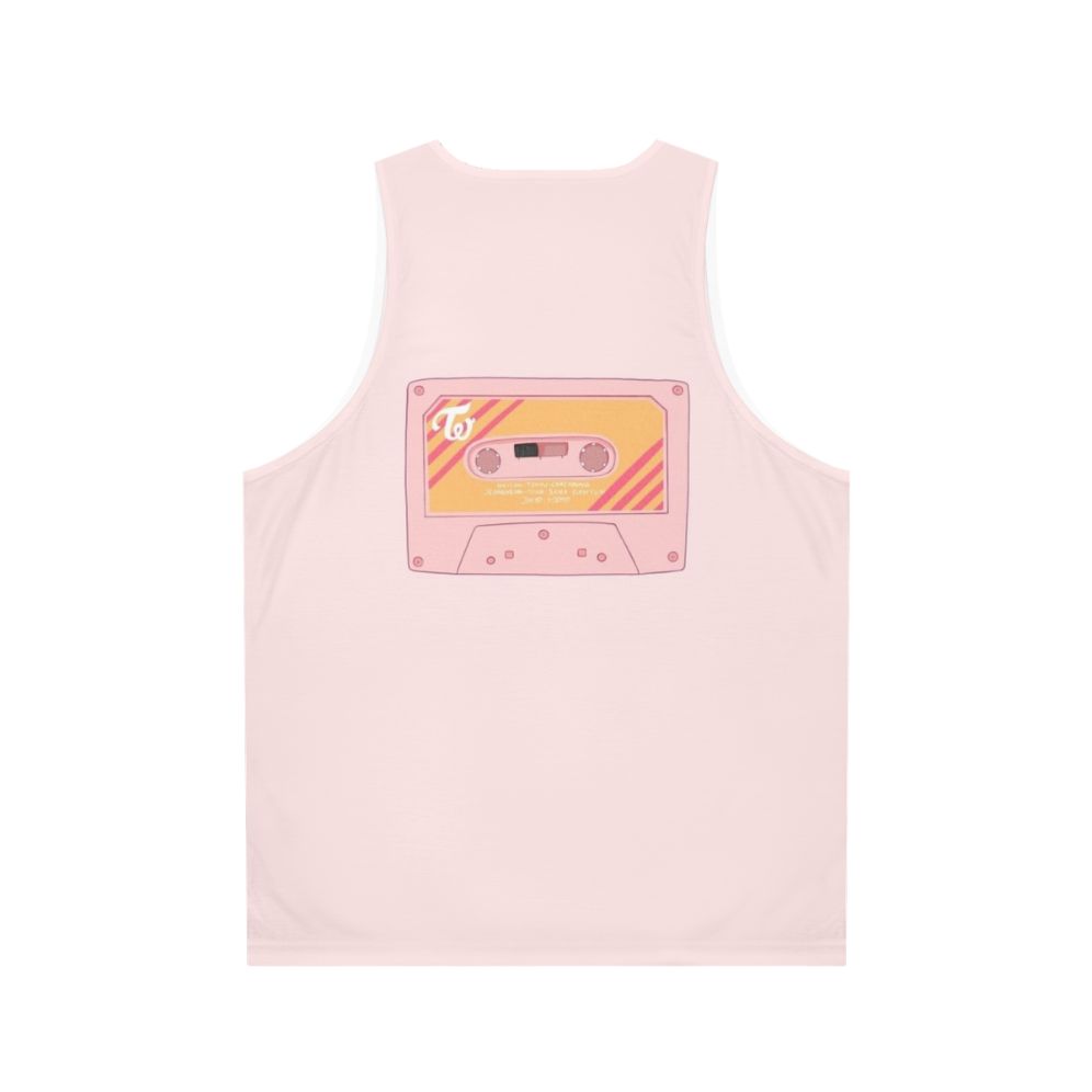 Twice Cassette Unisex Tank Top - Back