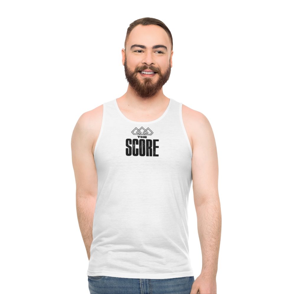 The Score Band Unisex Music Fan Tank Top - men