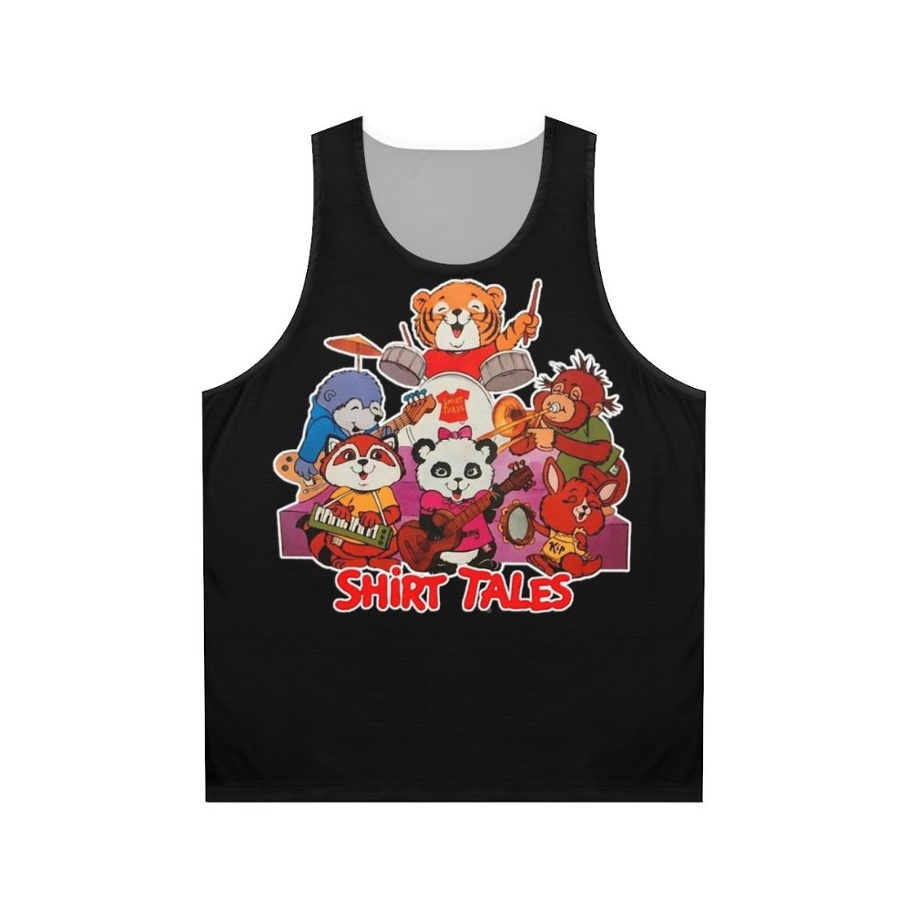 Retro 80s band tribute unisex tank top