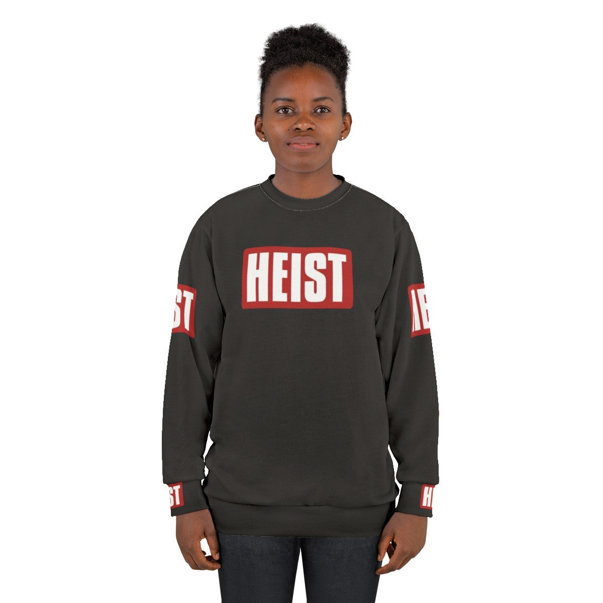 Money Heist Text Art Sweatshirt - women