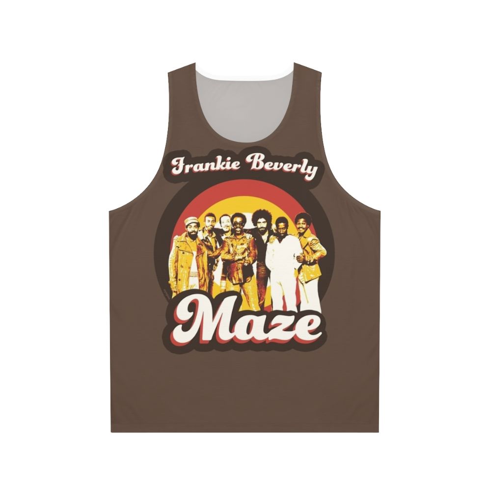 Frankie Beverly and Maze 70s Funky Soul Unisex Tank Top