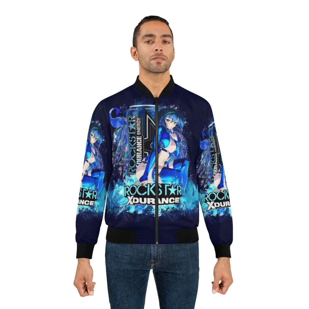 Highschool DxD Xenovia Quarta Anime Girl Bomber Jacket - Lifestyle