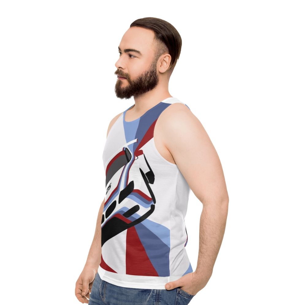 BMW Z4 GTLM Race Car Inspired Unisex Tank Top - men side