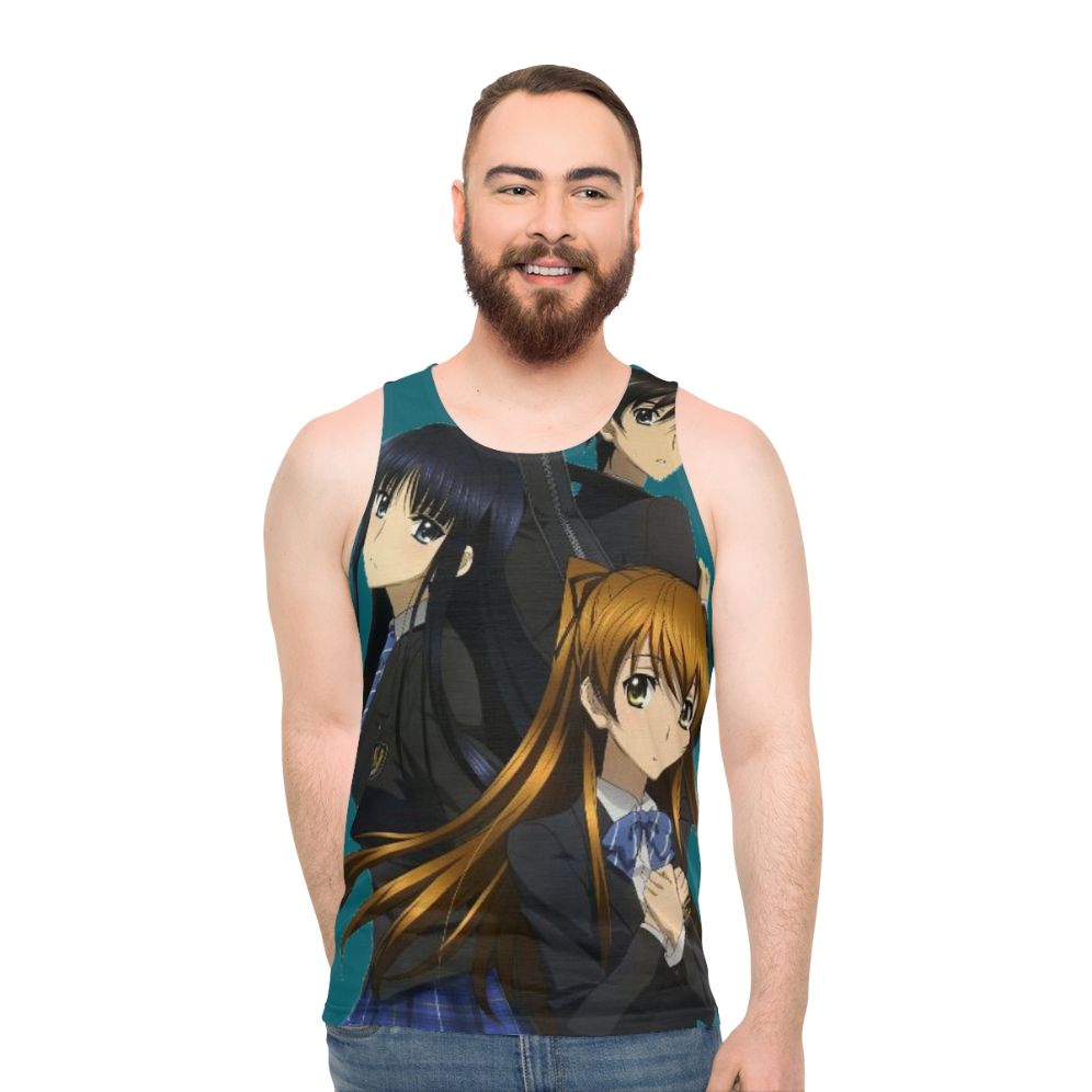 Anime Characters White Album 2 Unisex Tank Top - men