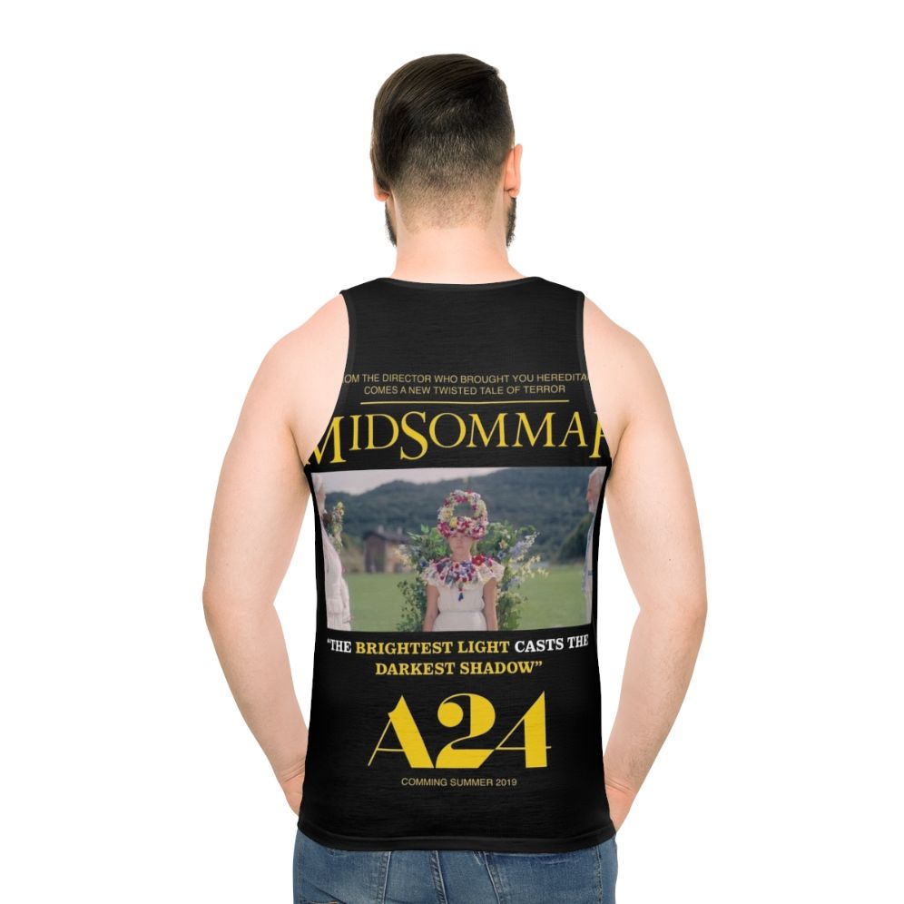 Midsommar movie horror unisex tank top - men back