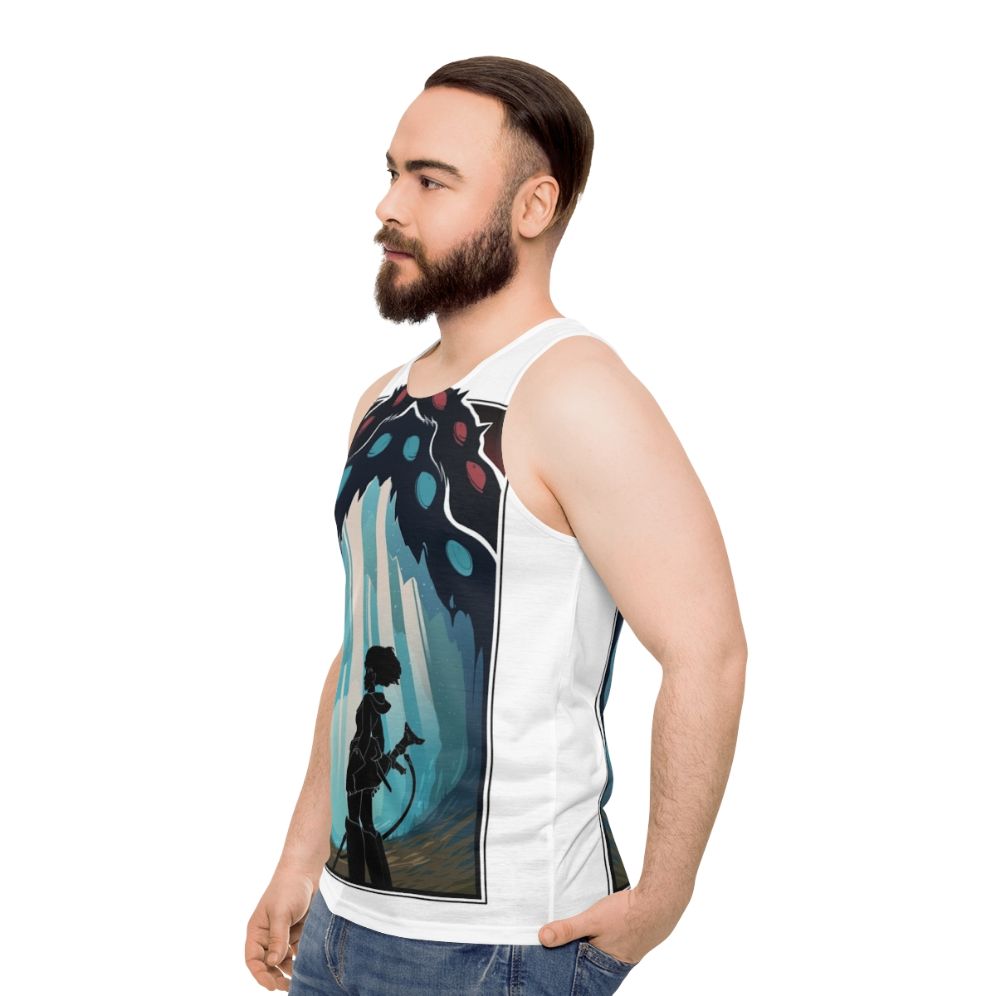 Nausicaa's Sea of Decay Unisex Tank Top - men side