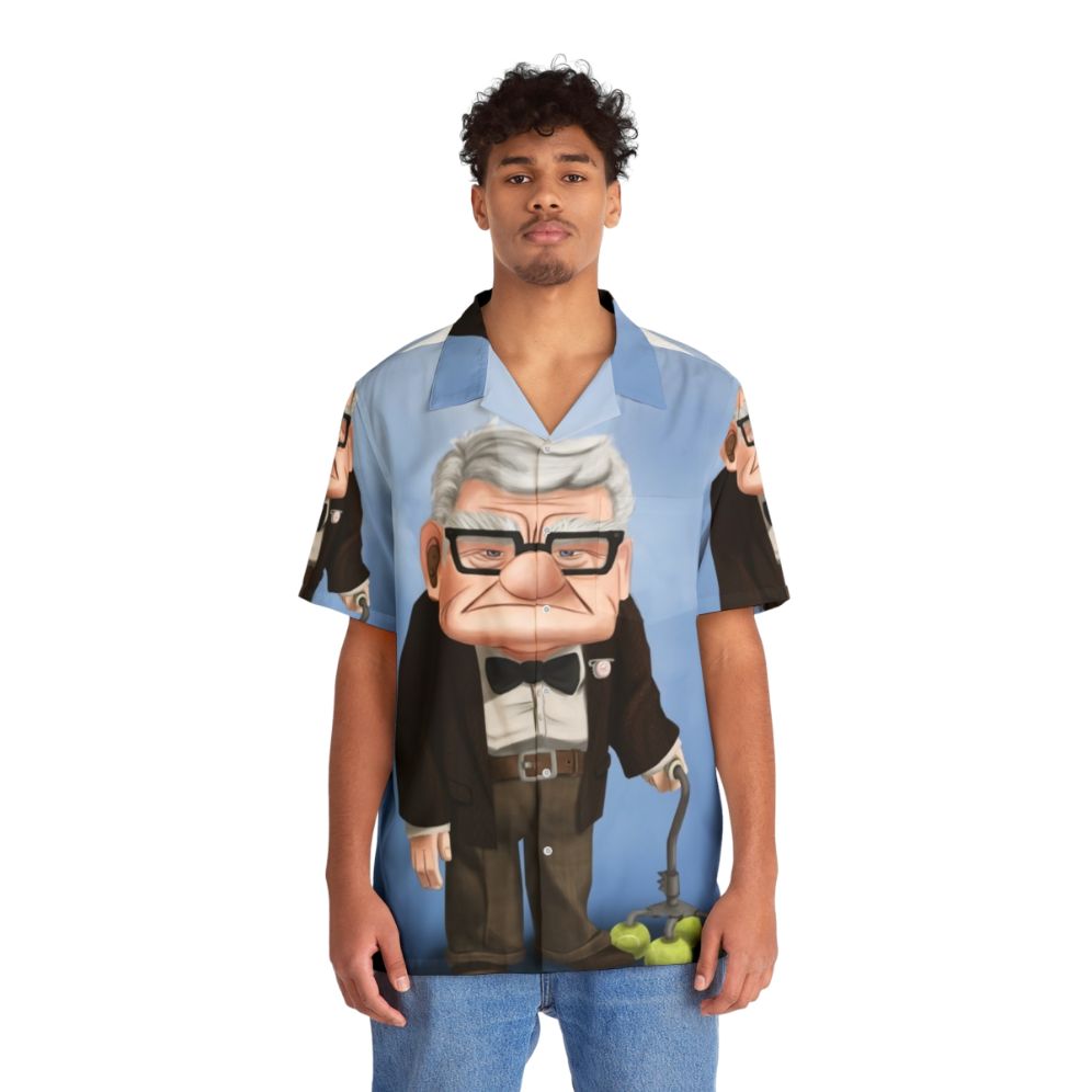 Carl Fredricksen in his signature Hawaiian shirt from the Pixar film "Up" - People Front