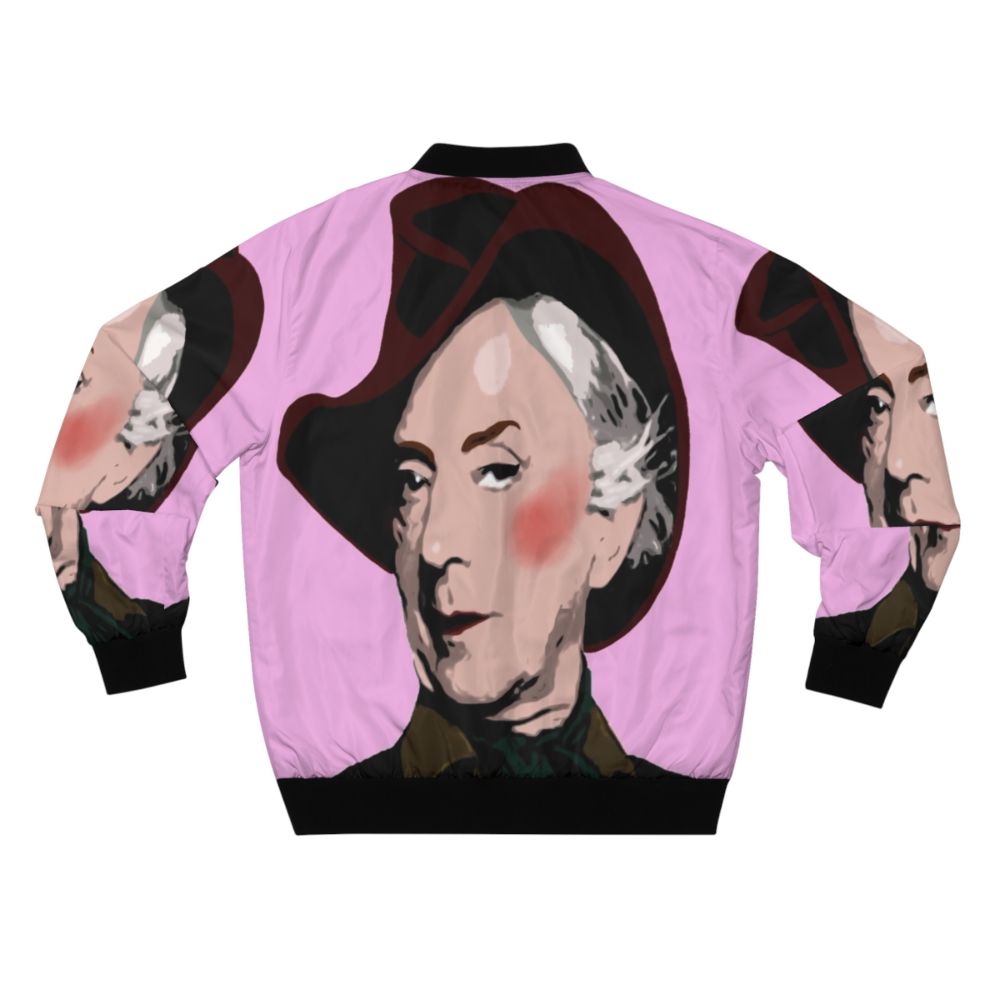 Quentin Crisp Icon Bomber Jacket, featuring the legendary LGBTQ+ figure - Back