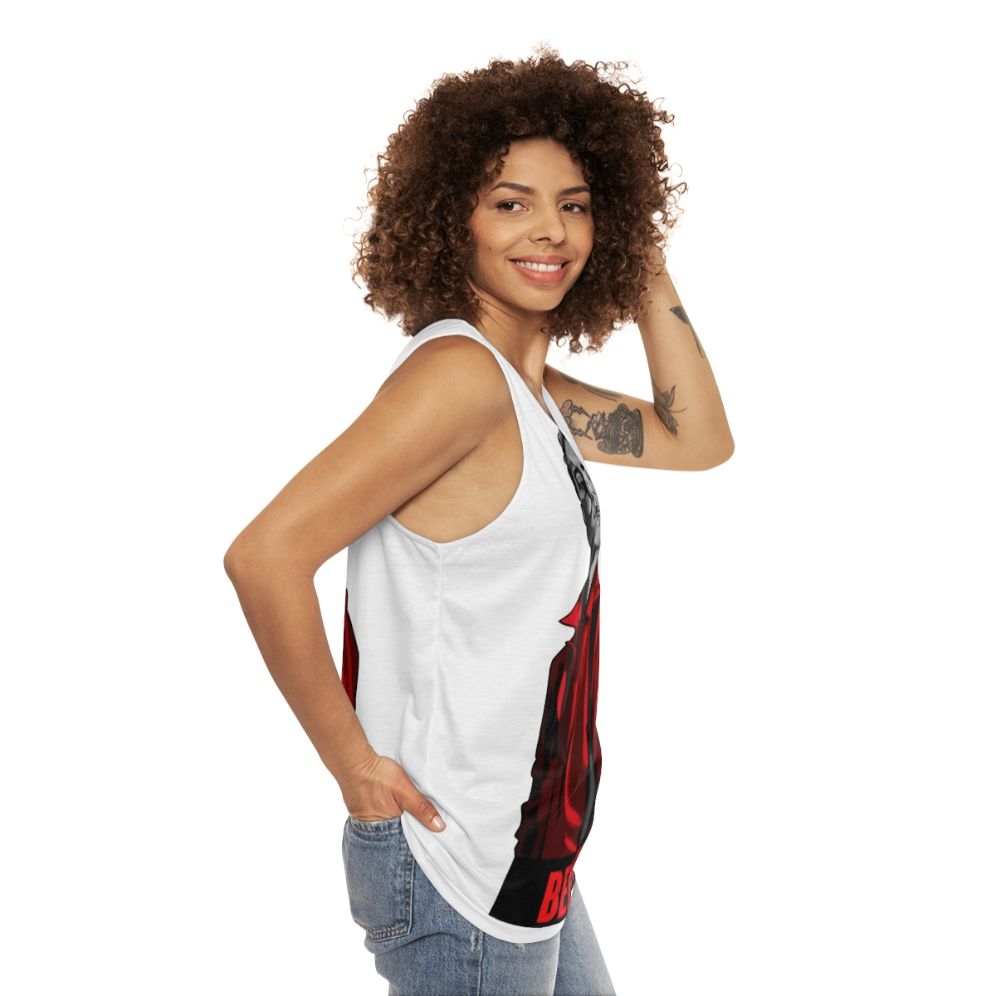 Money Heist Berlin Unisex Tank Top - women side