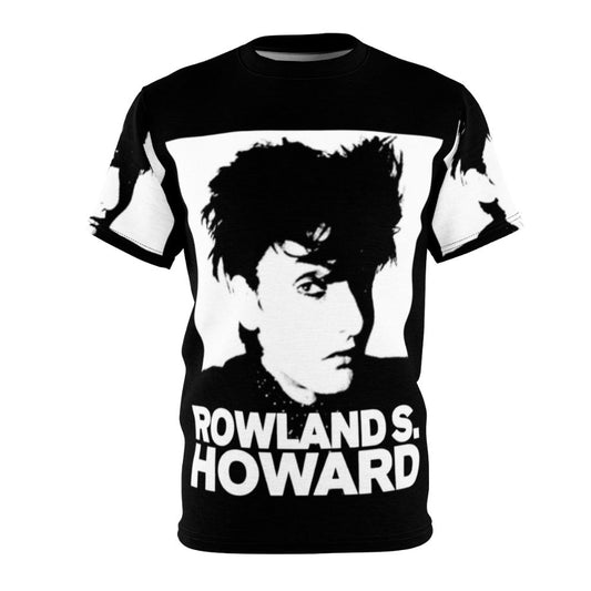 Rowland S Howard Tribute T-Shirt featuring iconic punk, post-punk, and goth music imagery