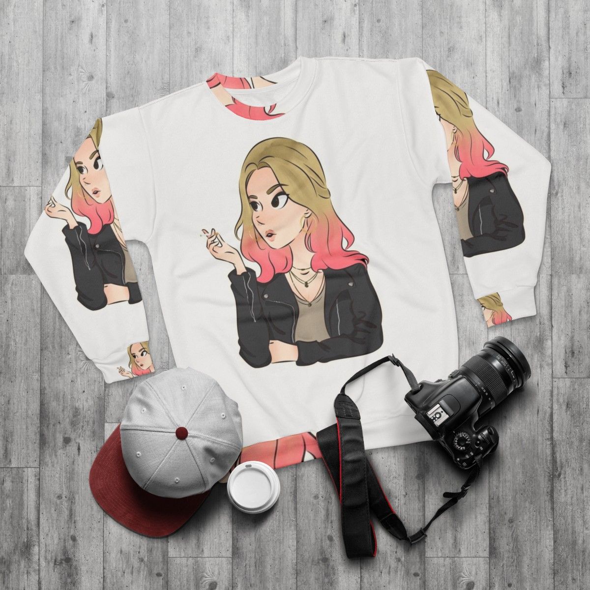 Sex Education Maeve Wiley Sweatshirt - flat lay