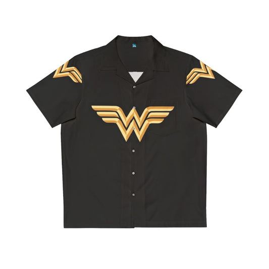 DC Comics Wonder Woman Logo Hawaiian Shirt