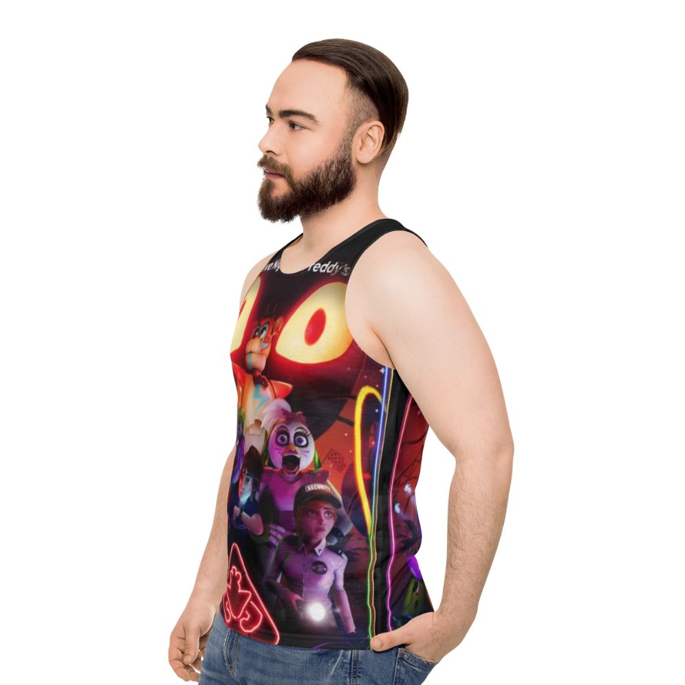 FNAF Security Breach Unisex Gaming Tank Top - men side