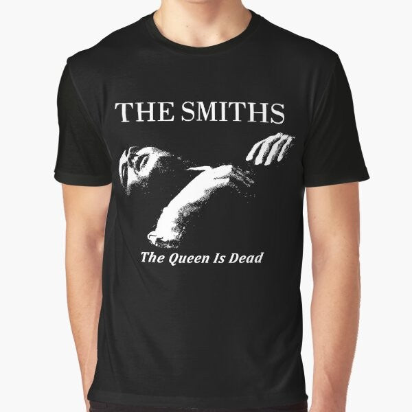 The Smiths "The Queen Is Dead" Graphic T-Shirt featuring Morrissey and the iconic album cover