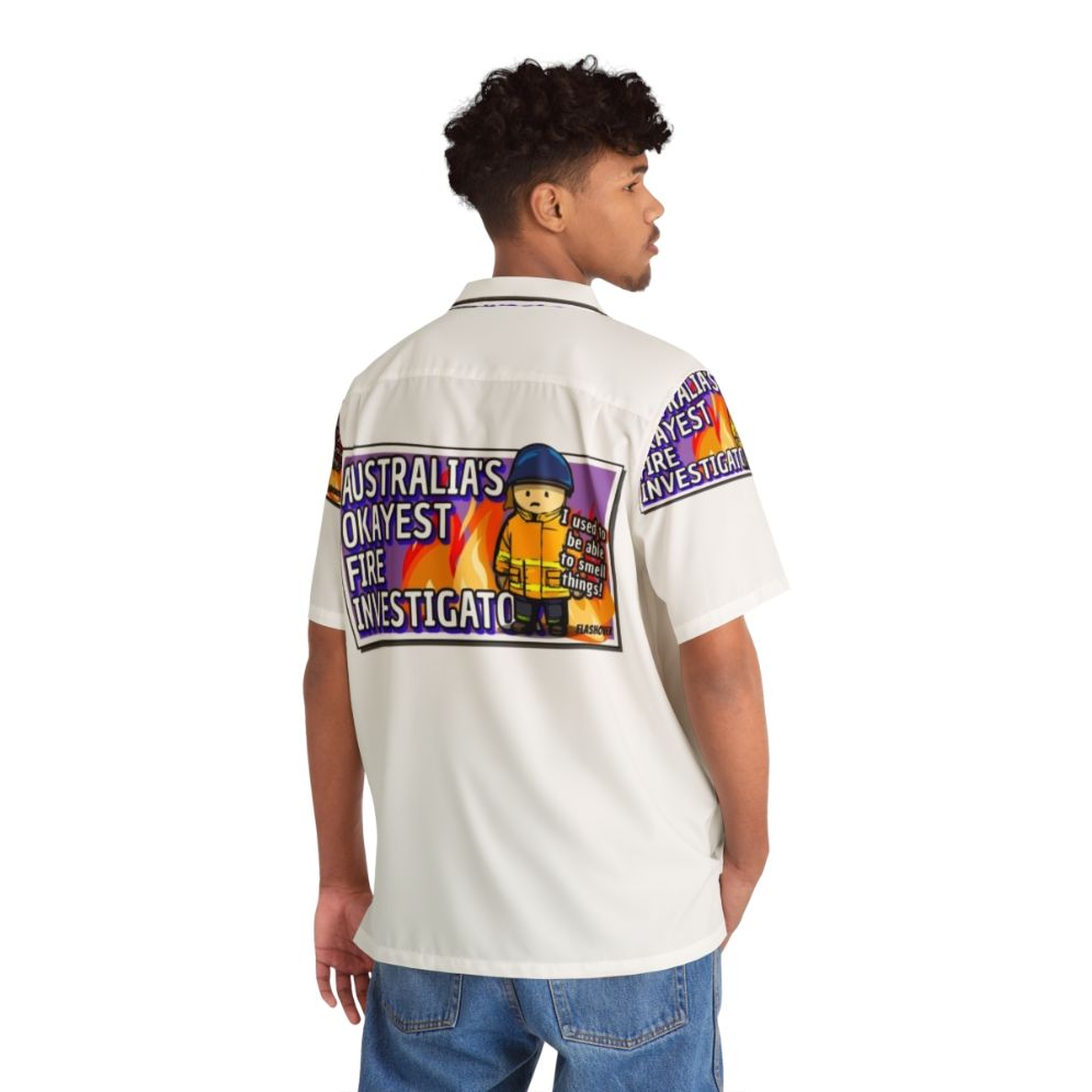 Australian Fire Investigator Rural Hawaiian Shirt - People Back