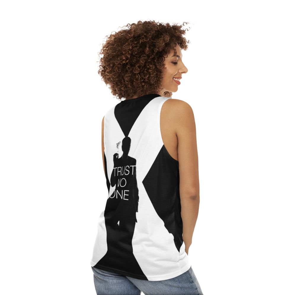 The X-Files 'Trust No One' Unisex Tank Top - women back